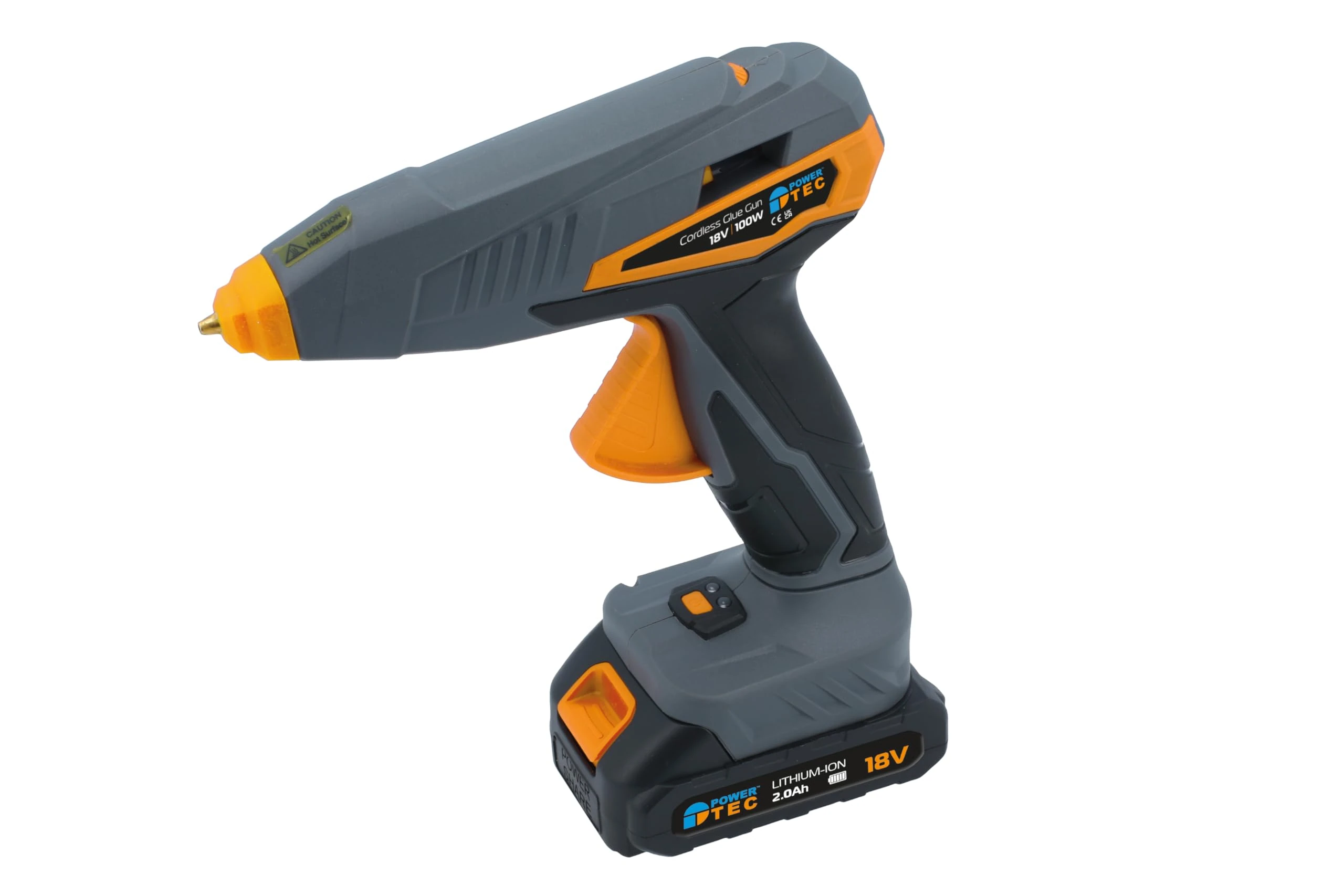 PowerTec 92663 Cordless Glue Gun 18V 100W