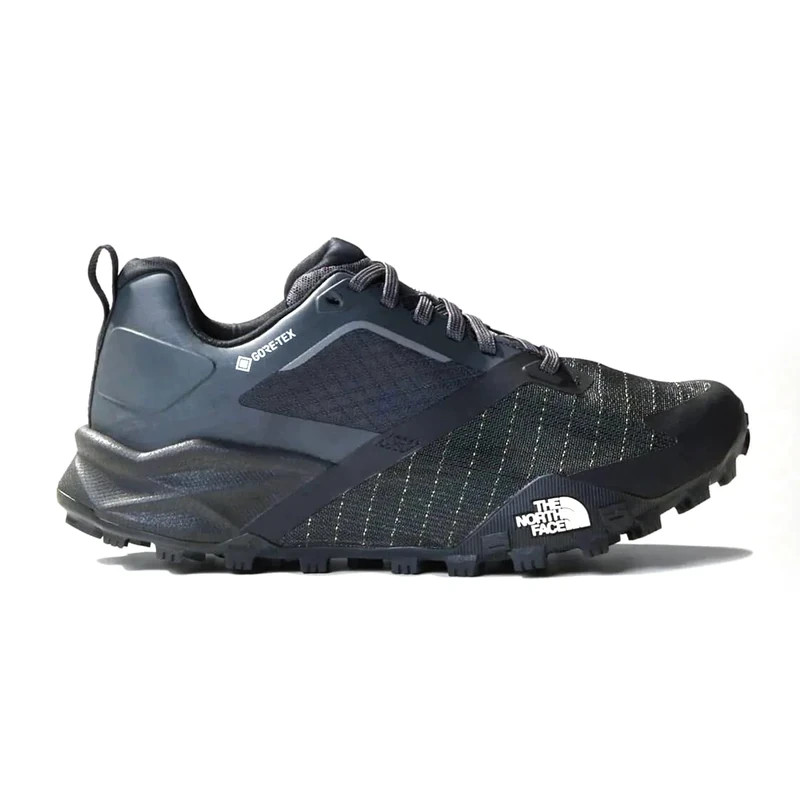 The North Face Women's Offtrail Tr Gore-Tex Trail Running Shoes, Asphalt Grey/TNF Black, 4.5