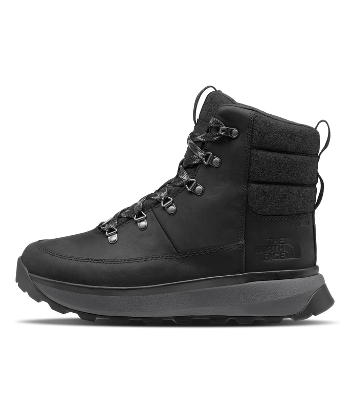 The North Face Men's Bergen Leather Wp Boots, Tnf Black/Tnf Black, 10