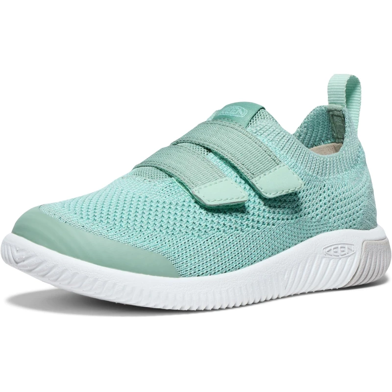 KEEN Unisex-Child KNX Knit DS Sneakers, Granite Green/Lichen, 13 - Image 1
