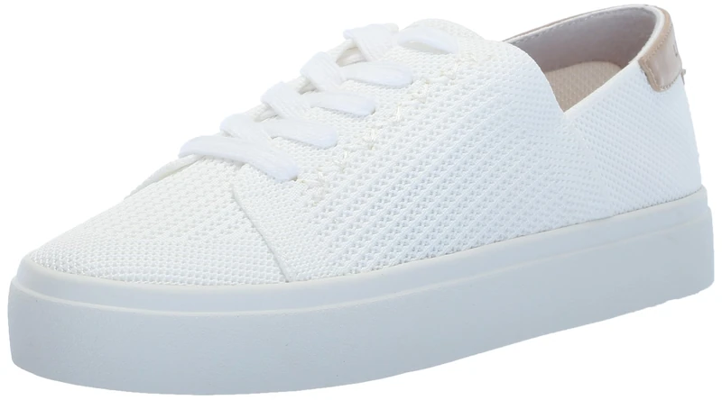 Lucky Brand Women's Talena Sneaker, White, 7 UK