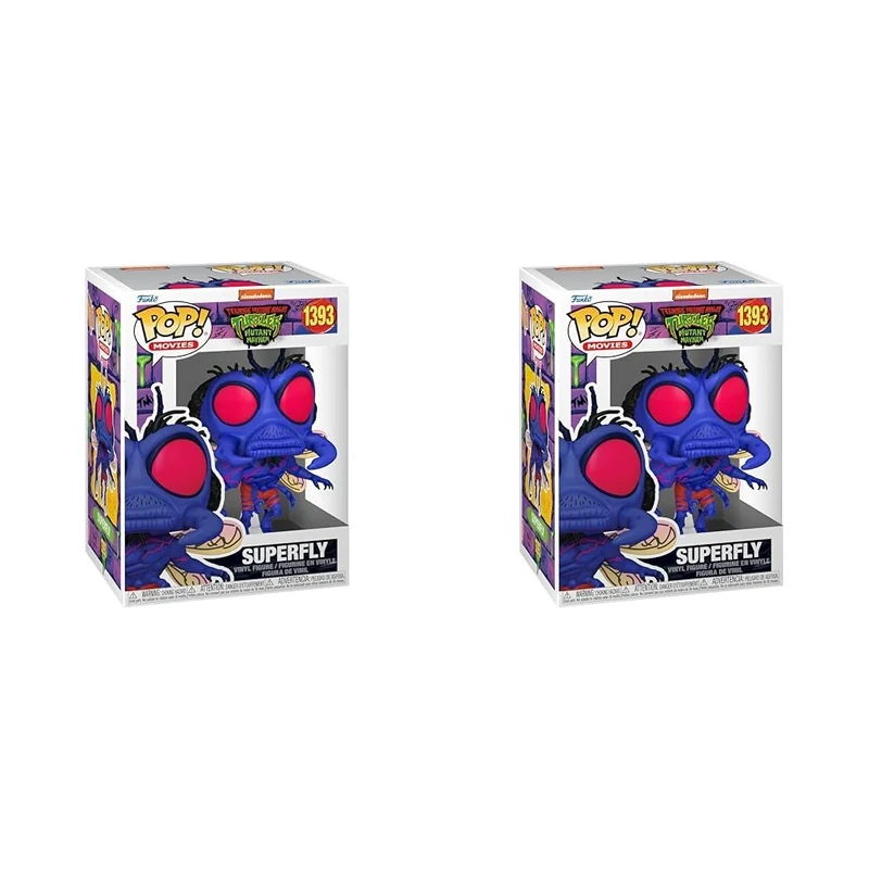 Funko POP! Movies: Teenage Mutant Ninja Turtles (TMNT) - Baxter Stockman - Collectable Vinyl Figure - Gift Idea - Official Merchandise - Toys for Kids & Adults - Movies Fans (Pack of 2)
