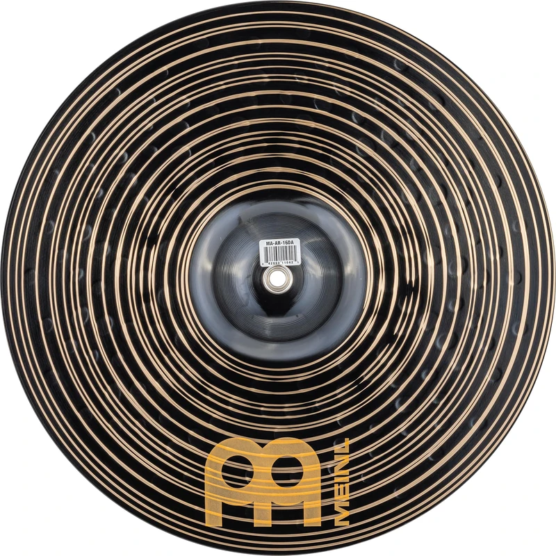 Meinl Cymbals Marching Professional Arena Dark – 16 Inch Medium Marching Cymbal – B12 Bronze, Dark Finish (MA-AR-16DA)