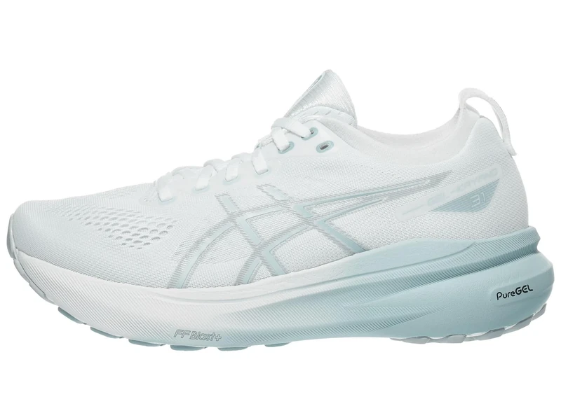 ASICS Women's Gel-Kayano 31 Running Shoes, White/Dolphin Grey, 9 UK