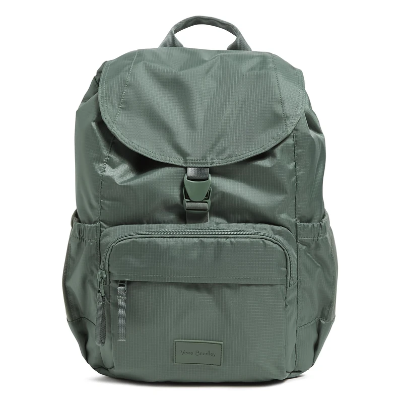 Vera Bradley Women's Ripstop Campus Daytripper Backpack Bookbag, Olive Leaf, One Size