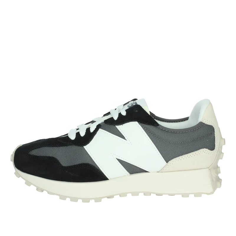New Balance U327FE 327 Men Black Gray White UK 7.5