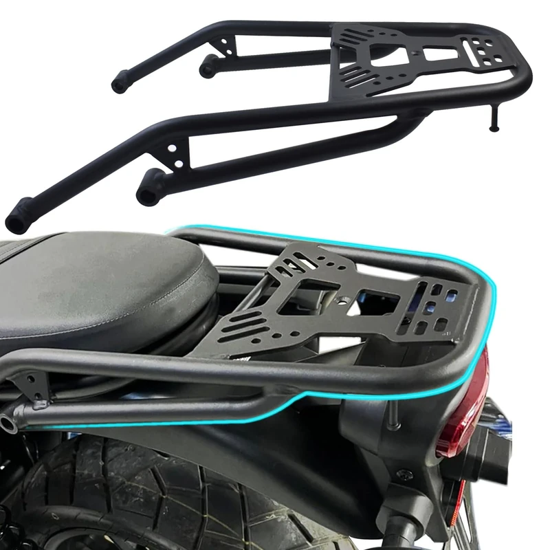 Midimttop Motorcycle Modification Parts Rear Luggage Rack Extended Carrier Plate Shelf Bracket fit for Ho-nda CL300 CL500 CL250 CL 300 CL 500 Accessories 2023 2024