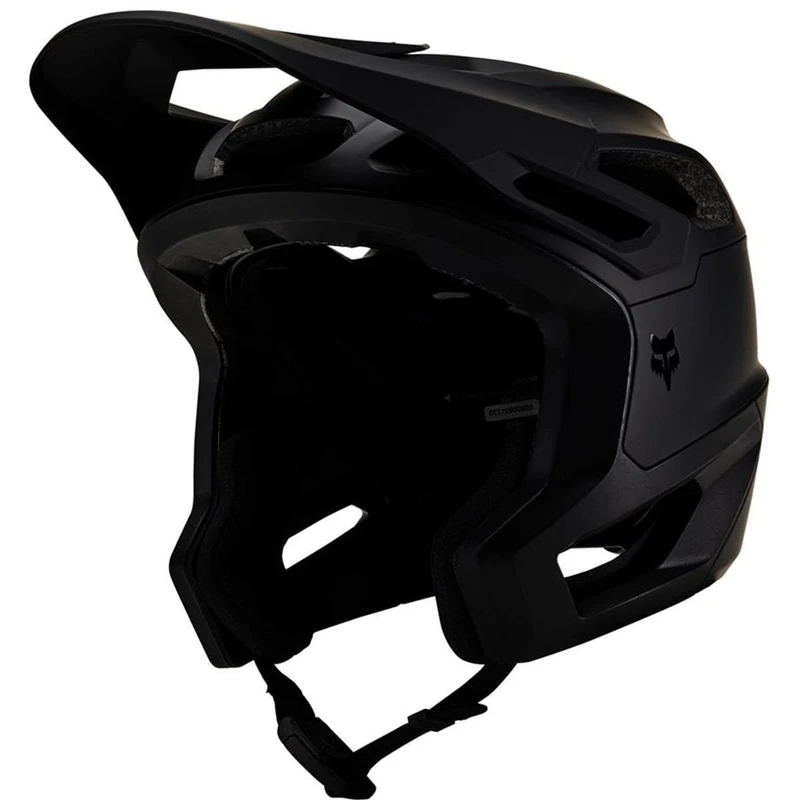Fox Dropframe Pro Helmet in Matte Black Large, Black