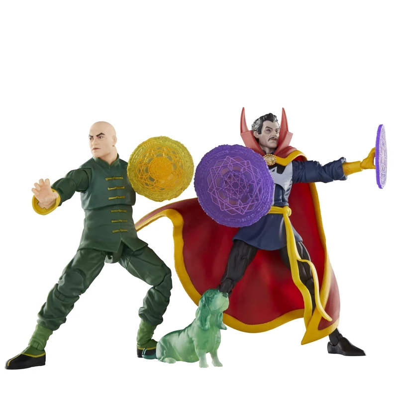 Marvel Legends Series Doctor Strange, Wong and Bats, Comics Action Figures