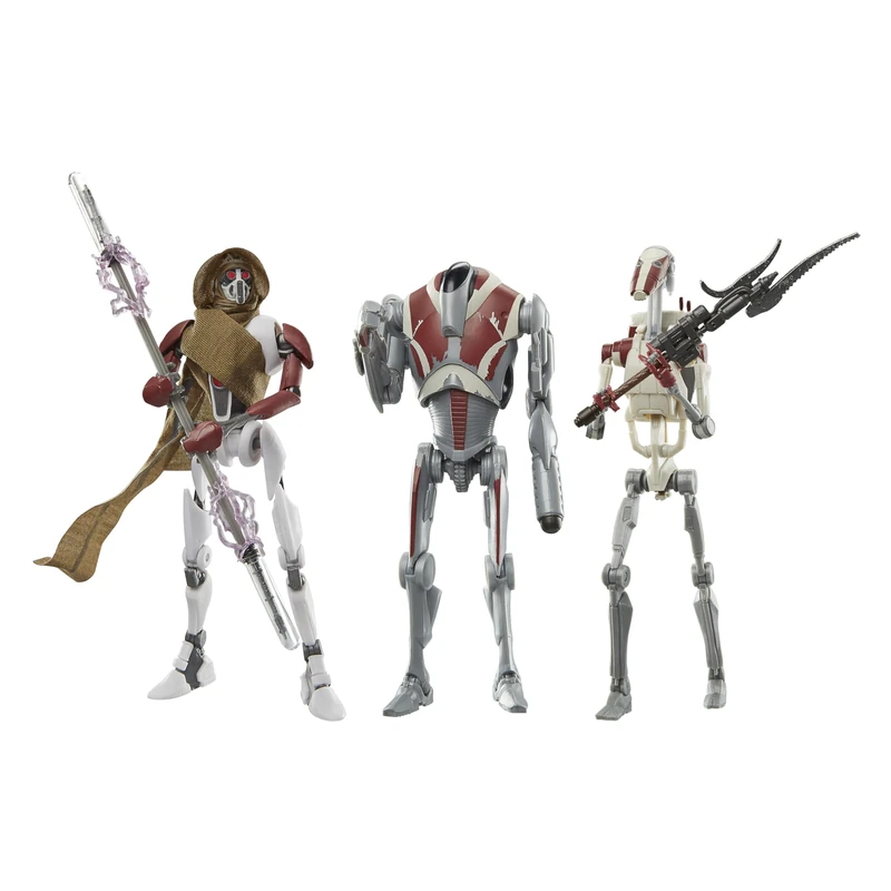 Star Wars The Black Series MagnaGuard, Super Battle Droid, Battle Droid Jedi: Survivor 15-cm Action Figures