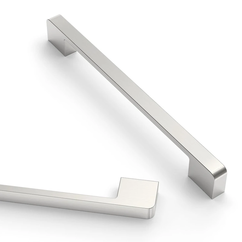 Asidrama 10 Pack 7.5 Inch(192mm) Brushed Satin Nickel Kitchen Cabinet Handles, Cabinet Pulls Kitchen Cabinet Hardware for Cupboard Drawer Handles