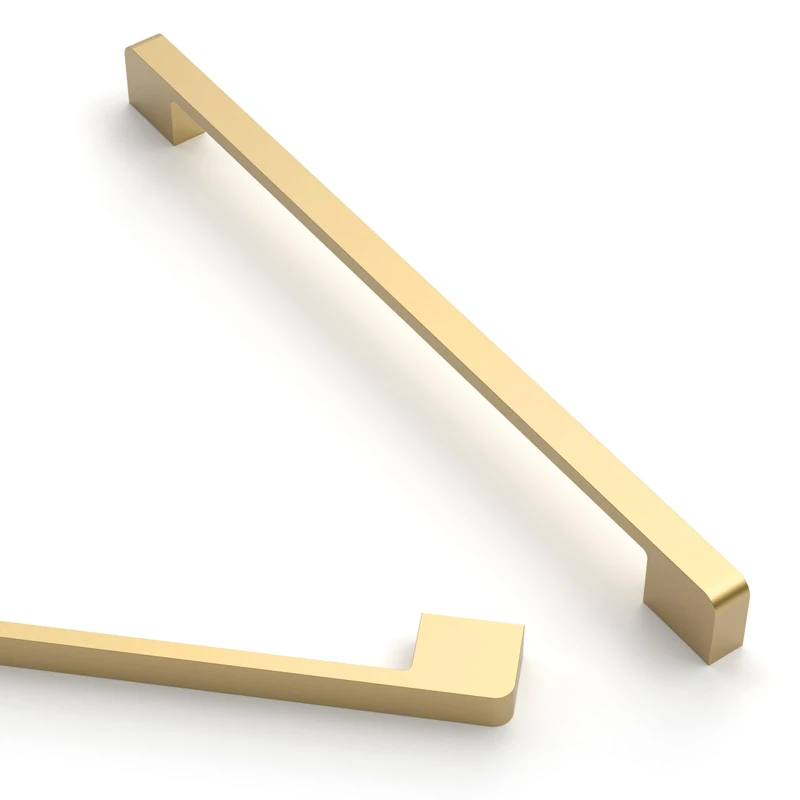 Asidrama 10 Pack 10 Inch(256mm) Gold Kitchen Cabinet Handles, Cabinet Pulls Kitchen Cabinet Hardware for Cupboard Drawer Handles Dresser Pulls