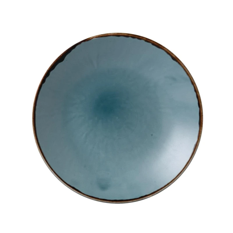 Churchill Dudson Harvest Deep Coupe Plates Blue 255mm (Pack of 12)