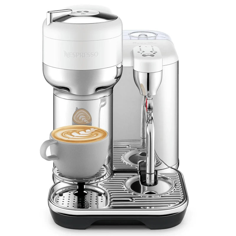 Nespresso - Vertuo Creatista Capsule Coffee Machine with Milk Frother Wand for Cappuccino, Flat White and Espresso by Sage, Sea Salt