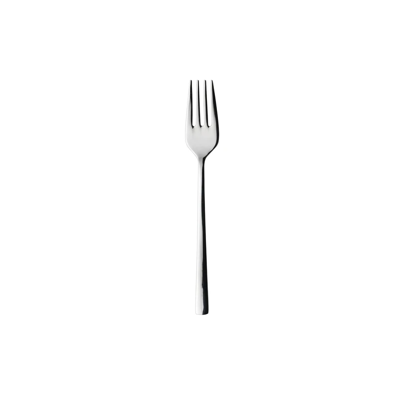 Mäser, Oneda Series Cake Fork Set, Stainless Steel Cutlery Set for 12 People, Silver