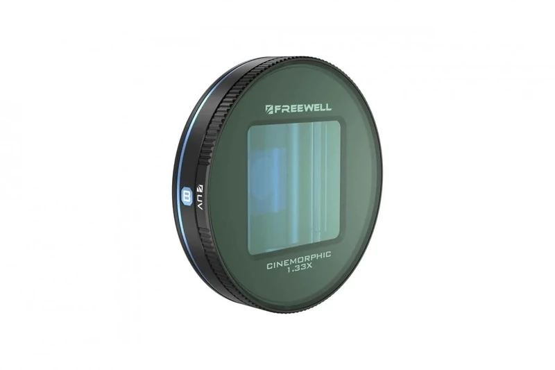 Blue Anamorphic Lens 1.55x Freewell for Galaxy and Sherp