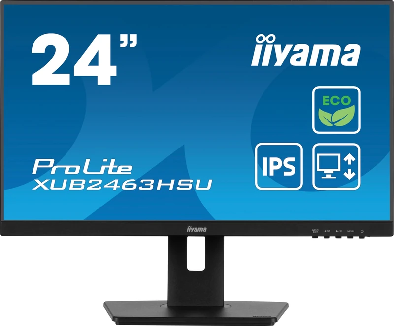 iiyama XUB2463HSU-B1-23.8",IPS,1920x1080/100Hz,1H1DP, HAS