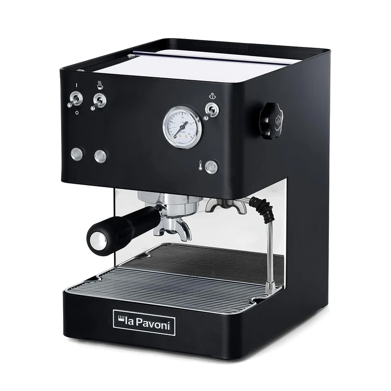 La Pavoni LPMCBN01EU, Espresso Machine Casa Bar, Black mat