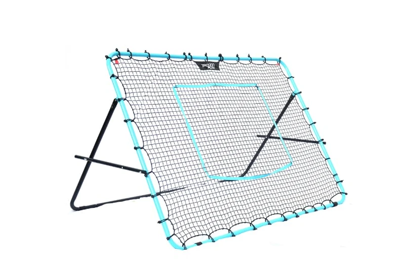 PrecisionPLAY Adjustable Rebounder, 7’ x 5’ Multi-Sport Training Equipment, High-Tension Net for Football, Gaelic Football, Tennis, Handball & Hockey