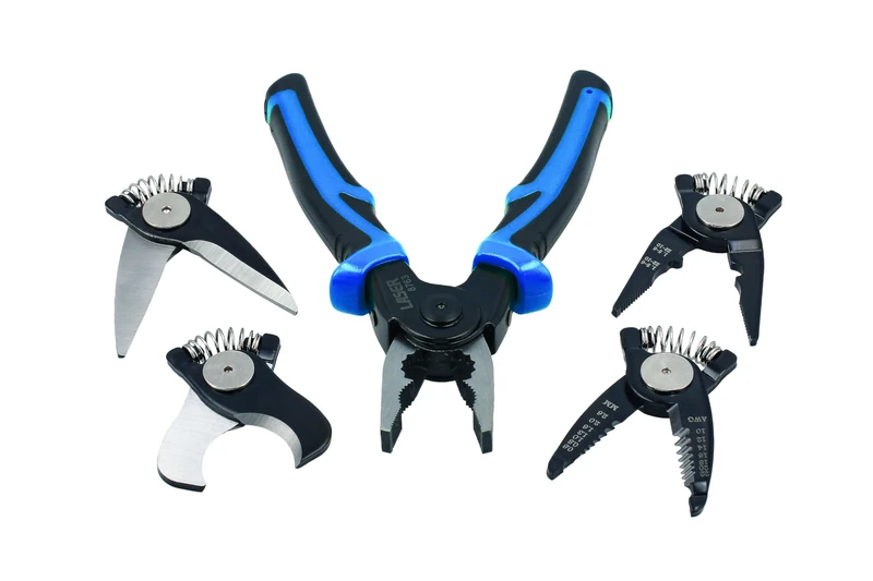 Laser 8763 Interchangeable Pliers Set 5-in-1