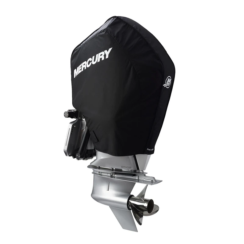 Mercury Tow N Stow Outboard Cover for 200-300hp FourStroke Engines, Black