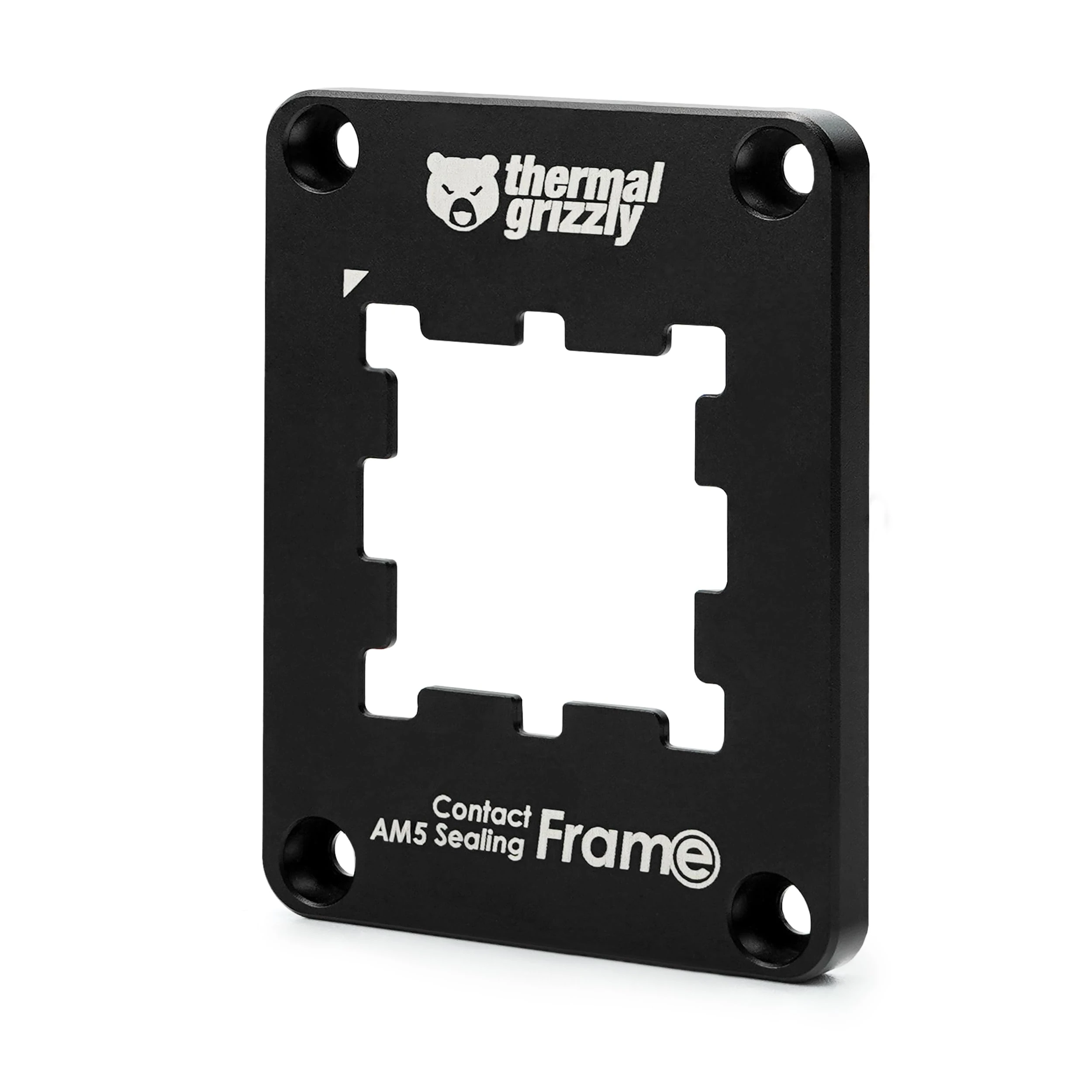 Thermal Grizzly AM5 Contact Sealing Frame - Contact Frame & CPU Guard Combination - Optimizes Contact Pressure Points & Protects Components - For AMD Ryzen 7000 CPUs