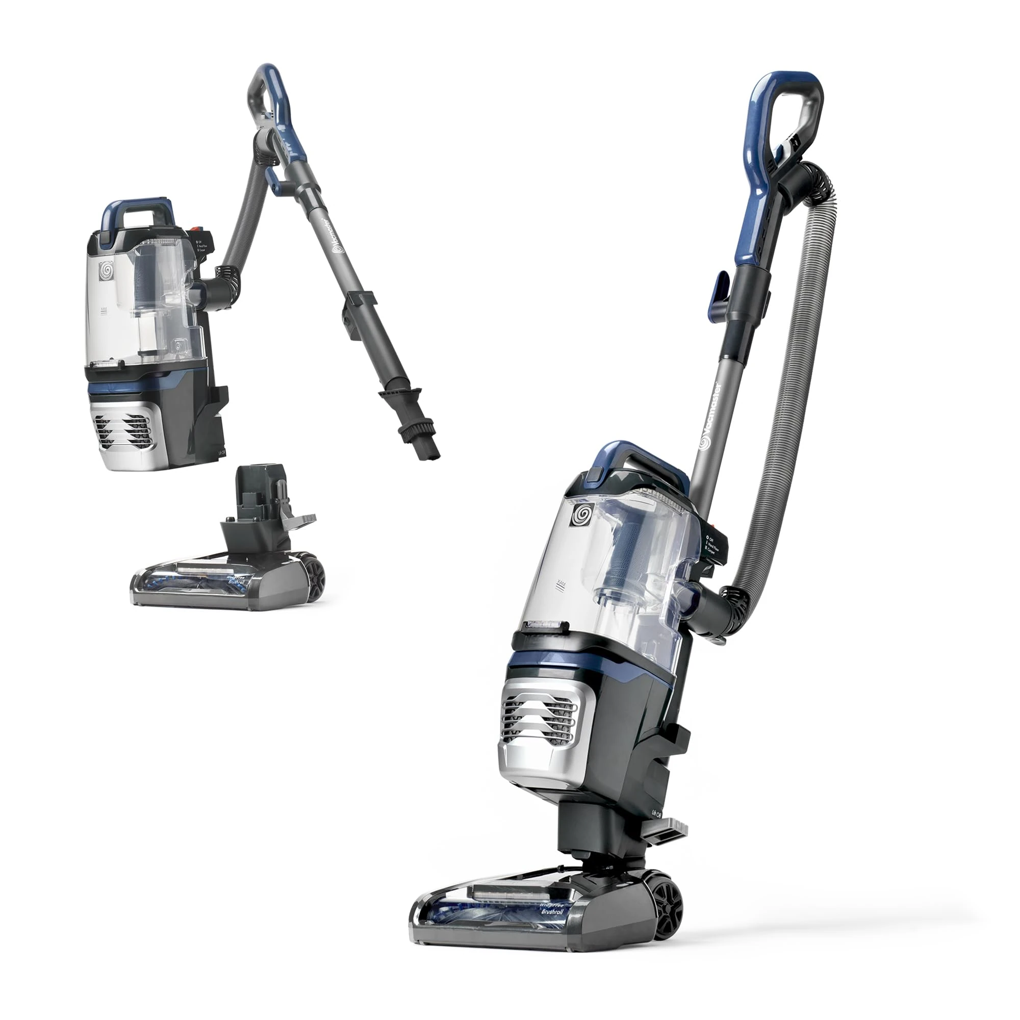 Vacmaster Respira Lift Off Pet Upright Vacuum Cleaner with HEPA 13 Filtration, Anti-Hair Brush Roll and Pet Tool. A Powerful, Bagless Cyclonic Vacuum Cleaner for Allergy Sufferers and Pet Owners.