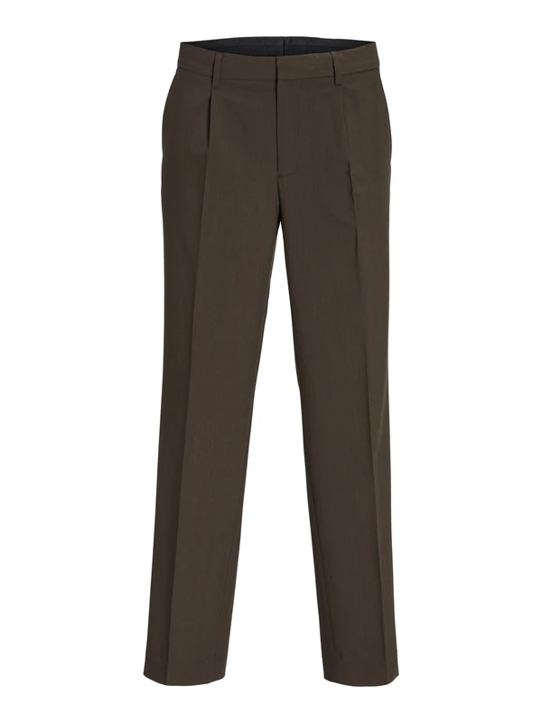 JACK & JONES Jprbushwick Harry Trousers Relaxed Fit, Slate Black/Checks:Relaxed Fit, 42 - Image 1