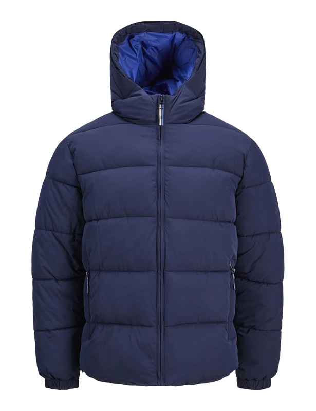 JACK&JONES Men's JPRBLUBROOK Puffer Jacket, Maritime Blue, S, Maritime Blue, S - Image 1