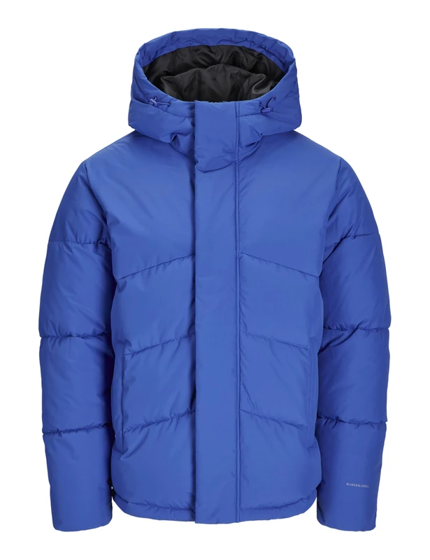 Jack&Jones Plus Men's JJWORLD Puffer Jacket PLS Puffer Jacket, Nautical Blue, 4XL, Nautical Blue, 4XL