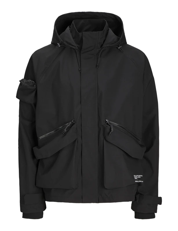 JACK & JONES Men's Jcoalpine Light Jacket, Black, S - Image 1