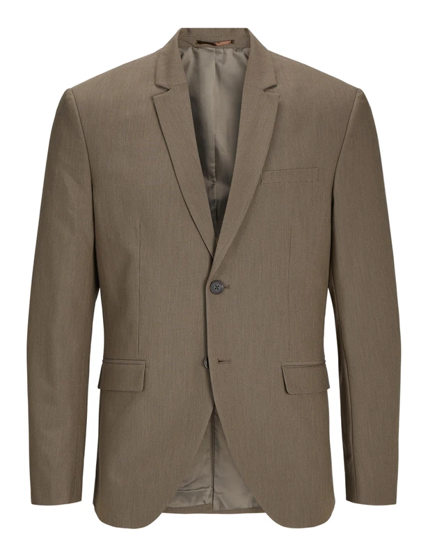 Jack&Jones Jprbushwick Harry Blazer Slim Fit, Greige/Checks: Slim fit, 38R