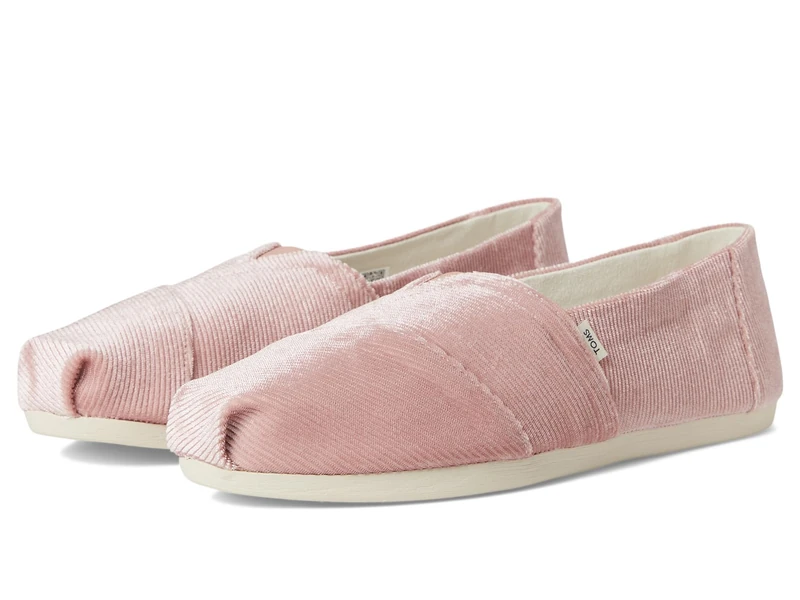 TOMS Women's Alpargata CloudBound Espadrille Loafer Flat, Vintage Pink Corduroy, 6 UK