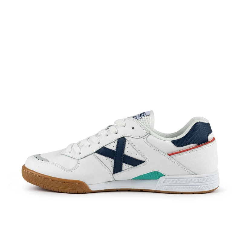 Munich Unisex Continental Sneaker, White, 4 UK