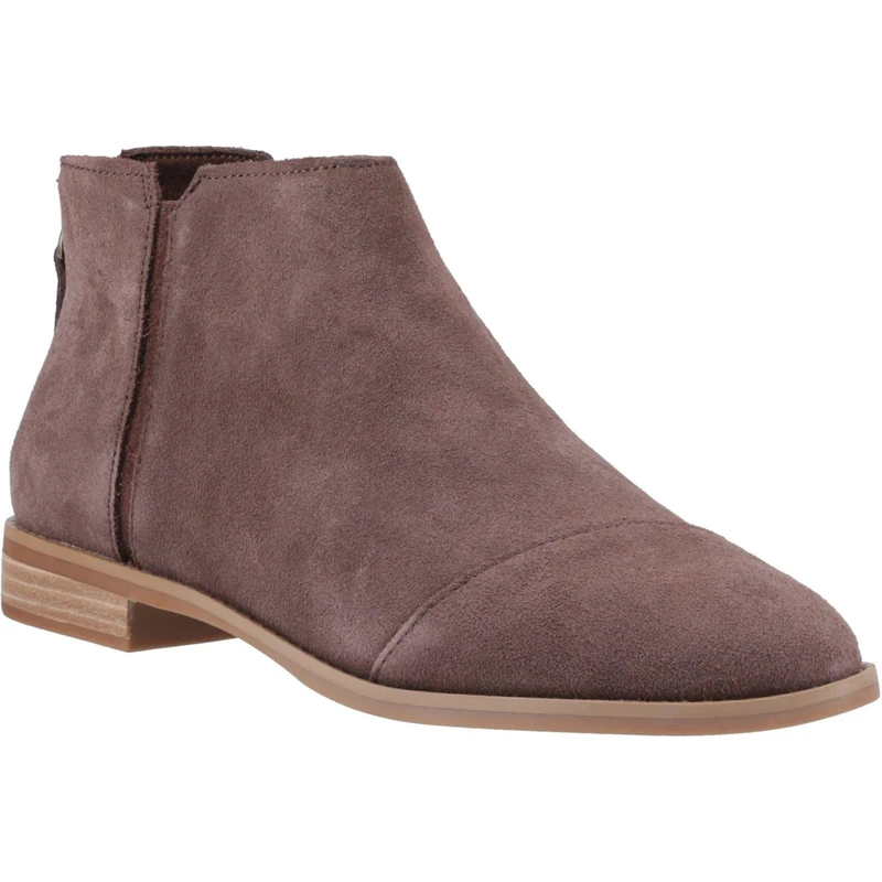 TOMS Women's Rylie Ankle Boot, Oak Brown Suede, 3 UK