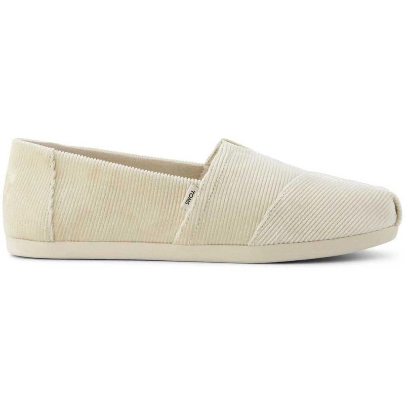 TOMS Women's Alpargata CloudBound Espadrille Loafer Flat, Beige Corduroy, 4 UK