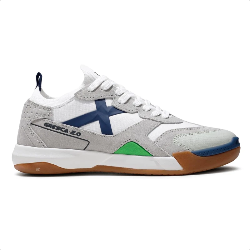 Munich Unisex gresca Sneaker, White, 7 UK