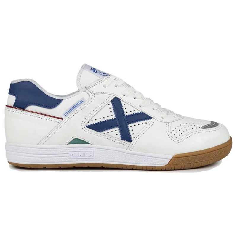 Munich Unisex Continental Sneaker, White, 6.5 UK