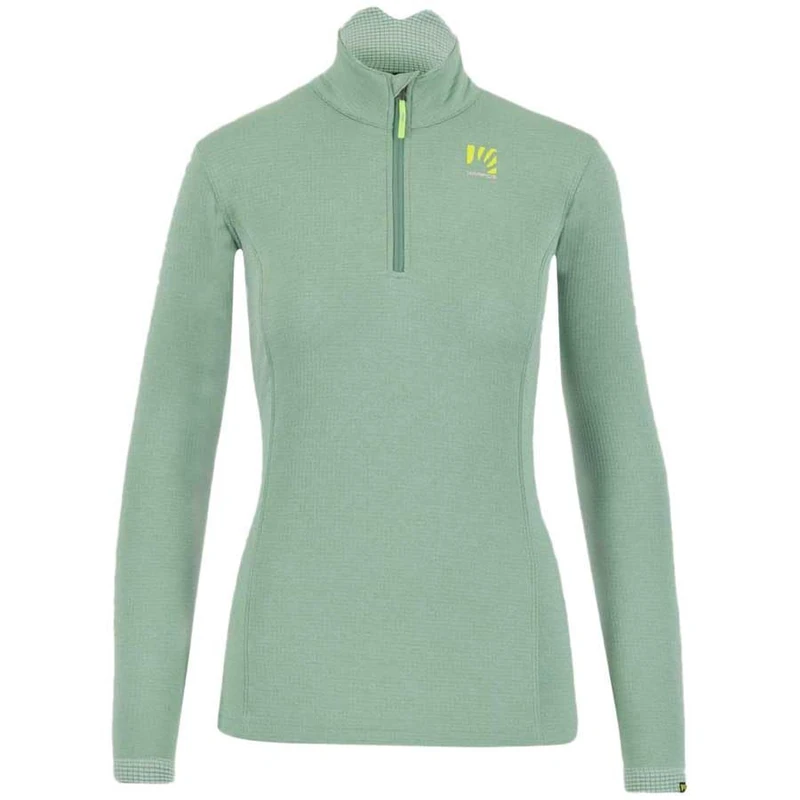 KARPOS 2500710-325 PIZZOCCO W HALF ZIP Sweatshirt Women's FROSTY S. Size L