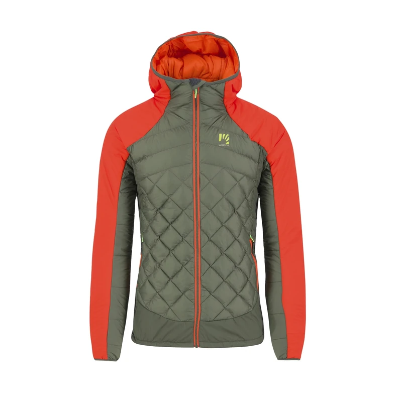 KARPOS 2500580-025 LASTEI ACTIVE PL.JKT Jacket Men's THYME/SPICY ORANGE Size XXL