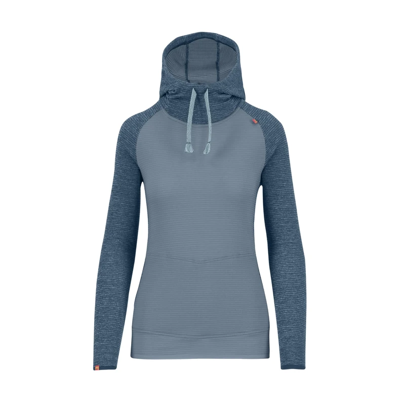 KARPOS 2532001-035 CAMOSCIO W HOODIE Sweatshirt Women's MOUNTAIN SPRING/BERING SEA Size XS