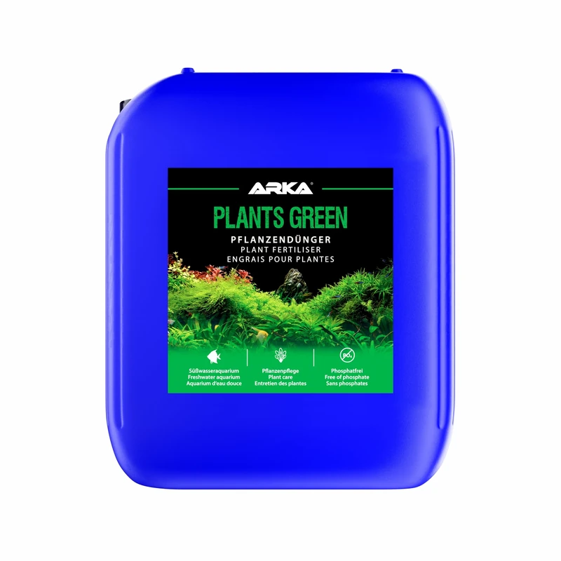 Aquarium plant fertiliser – ARKA Plants Green 5000 ml – promotes lush growth & deep roots – complete liquid fertiliser with iron, vitamins & trace elements – easy dosing – for vibrant freshwater tanks