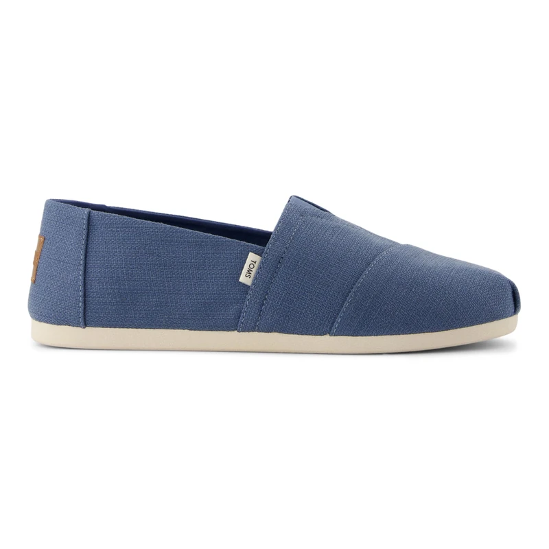 TOMS Men's Alpargata Oxford Flat, Slate Blue Refibra, 10.5 UK
