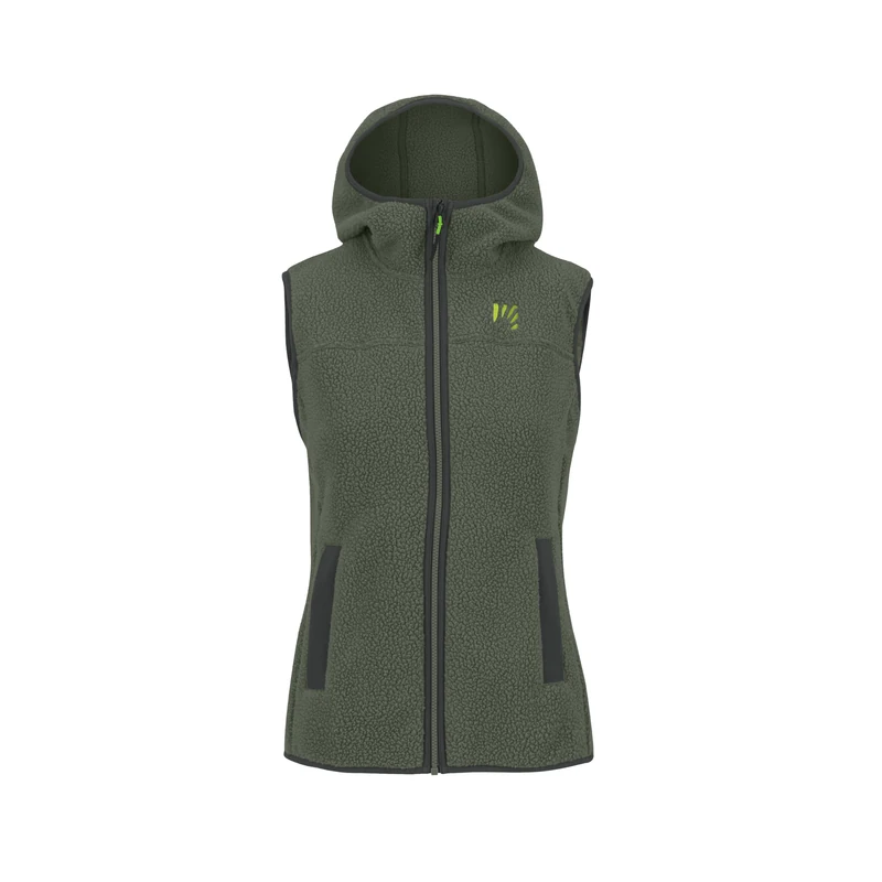 KARPOS 2532045-024 80'S HOODIE W VEST Sweatshirt Women's THYME Size XL