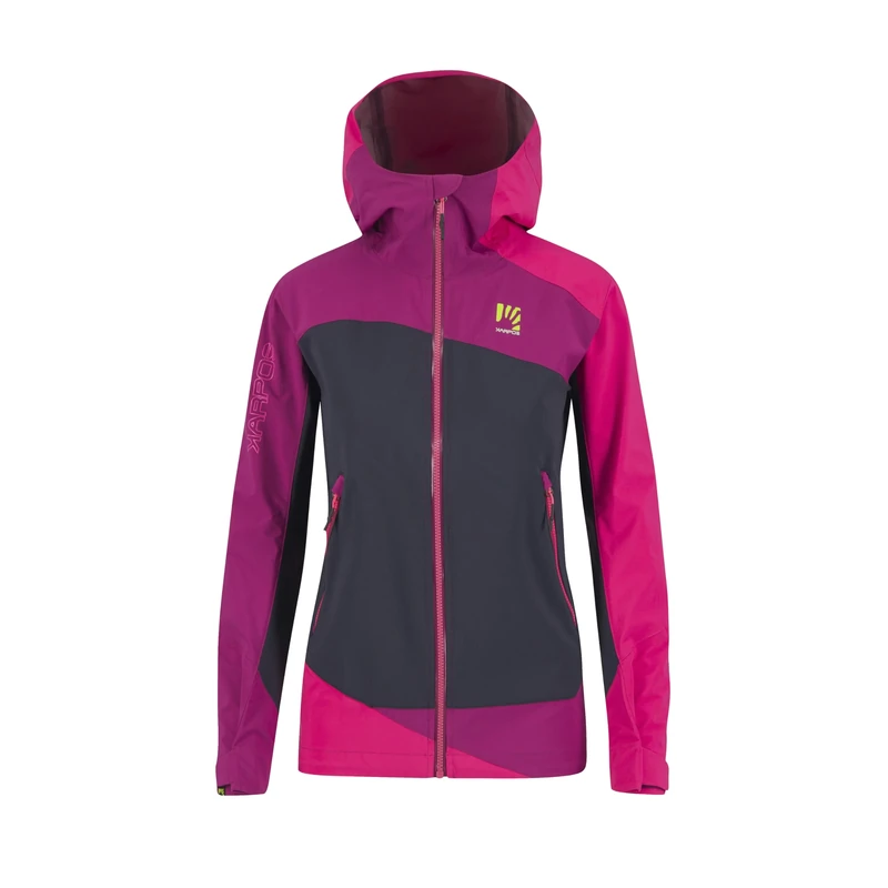 KARPOS 2501038-054 MARMOLADA W JACKET Jacket Women's VULCAN/BOYSENBERRY/PINK Size XS