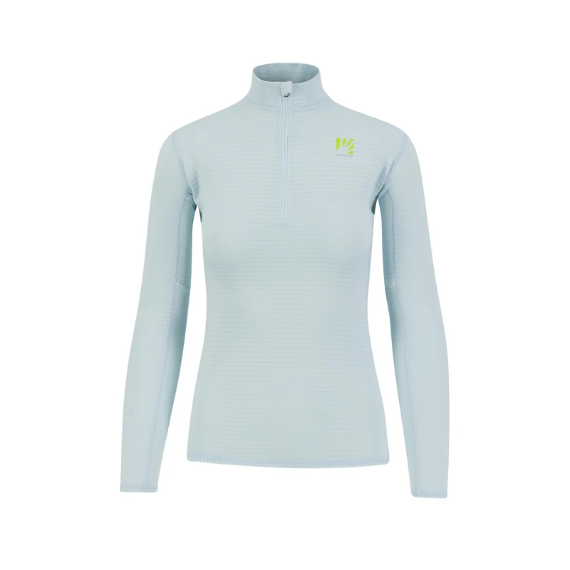 KARPOS 2500814-035 CRODA LIGHT W H.ZIP Sweatshirt Women's STRATOSPHERE Size XS - Image 1