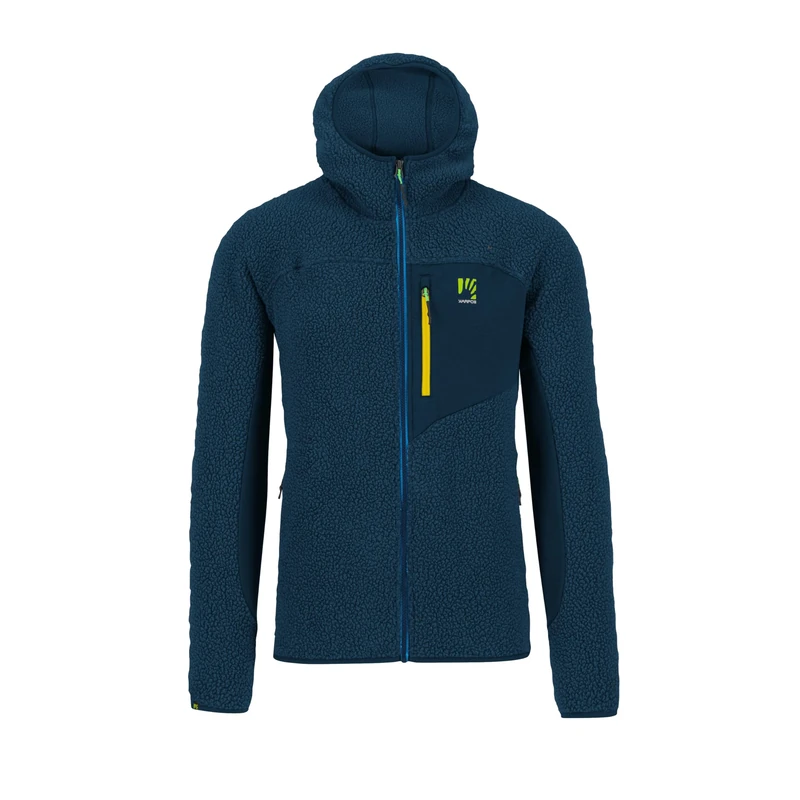 KARPOS 2501143-052 80'S HOODIE FLEECE Sweatshirt Men's MIDNIGHT Size XXL