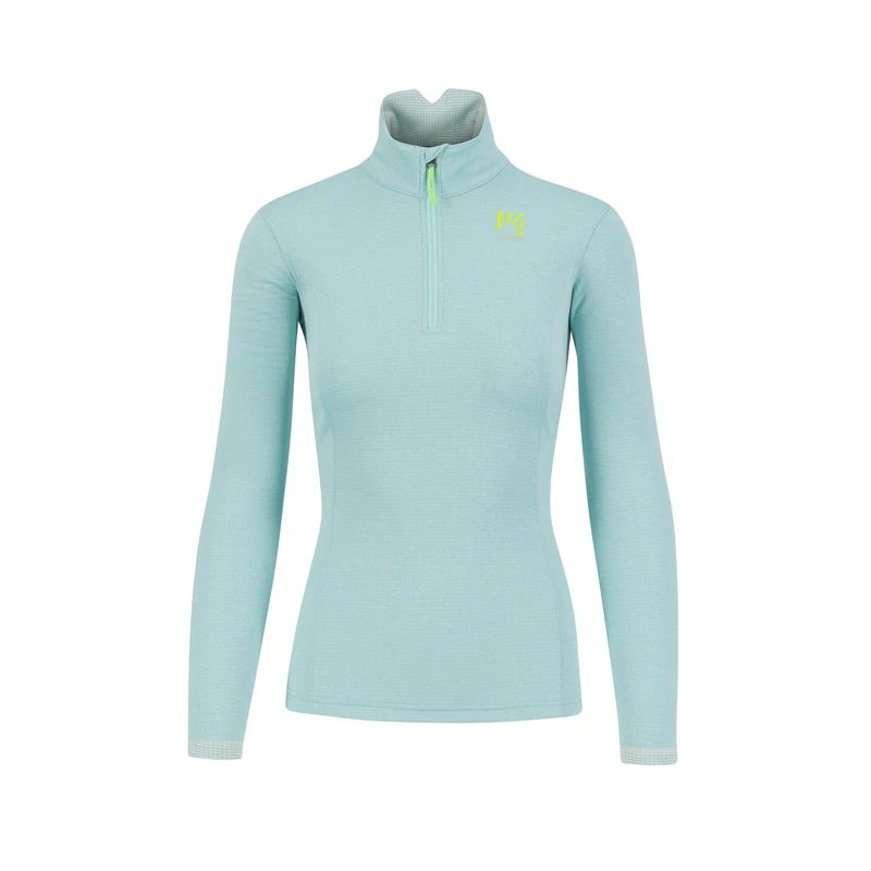 KARPOS 2500710-025 PIZZOCCO W HALF ZIP Sweatshirt Women's AQUA SKY Size XXL