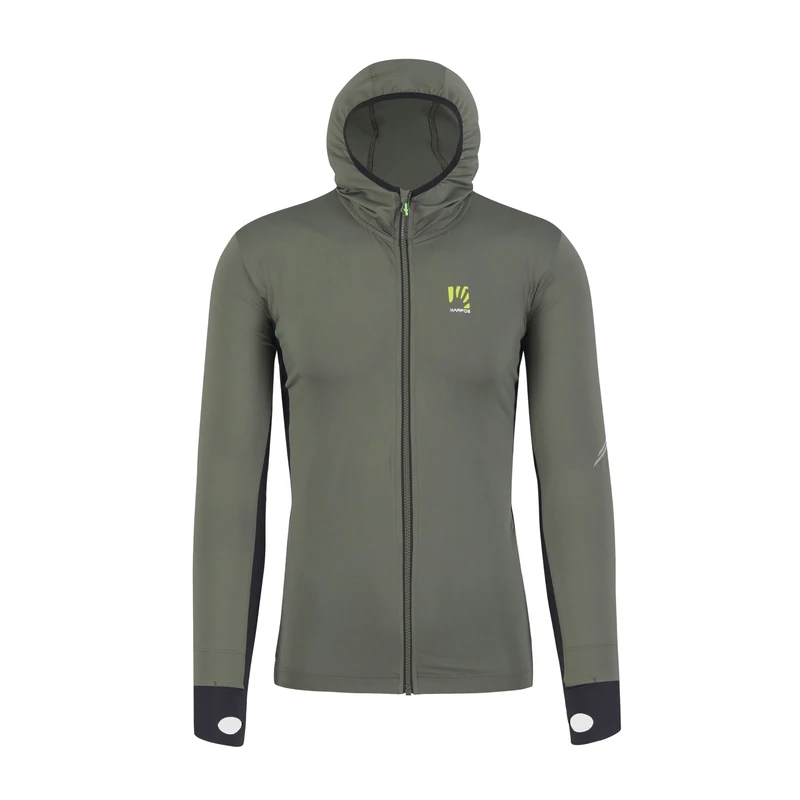 KARPOS 2531052-024 LAVAREDO EVO FLEECE Sweatshirt Men's THYME/BLACK Size XXL