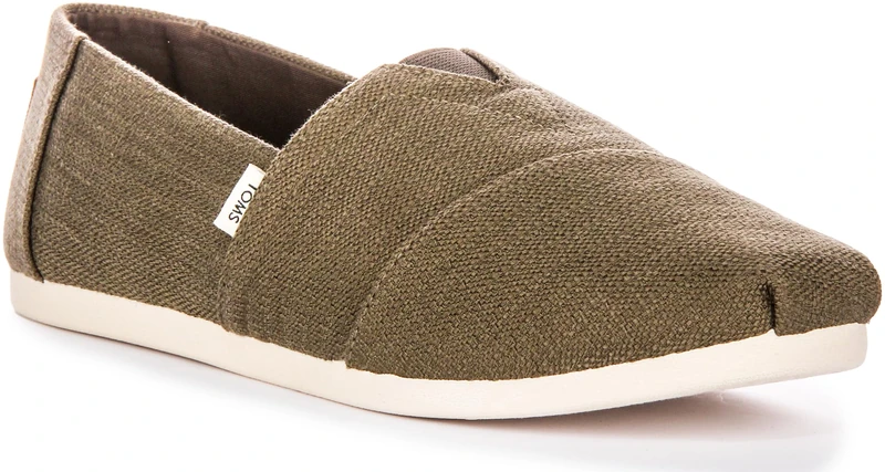TOMS Men's Alpargata Oxford Flat, Canteen Refibra, 6 UK - Image 1